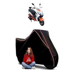 Crayon Scooty Bike Cover Water Resistant Outdoor