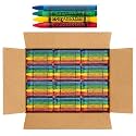 Craytastic! 75 Sets of 4-Packs in Cello (300 total Premium Bulk Crayons in Individual Packs) - Safety Tested & Non-Toxic - Restaurants, Birthday Party Favors, Schools, Crafts