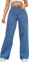 Crazeis Loose Fit Women Blue Jeans