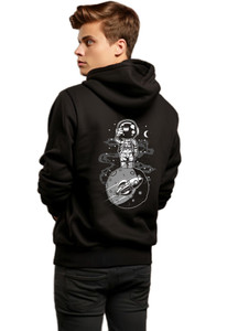 be crazy full sleeve graphic print men sweatshirt