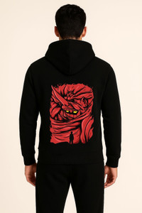 be crazy full sleeve graphic print men sweatshirt