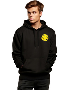 be crazy full sleeve graphic print men sweatshirt