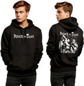 Be Crazy Men Full Sleeve Printed Hooded Sweatshirt