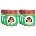 Crazy Go Nuts Organic Walnut Butter - Plain w/Sea Salt, Healthy Snacks, Keto, Vegan, Low Carb, Gluten Free, Superfood, Non-GMO, ALA, Omega 3 Fatty Acids, Good Fats and Antioxidants - 9 oz (6-Pack)