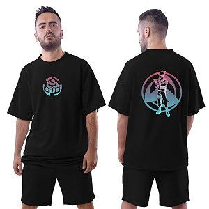 Be Crazy Oversized Loose Baggy Fit Drop
