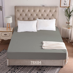 crazy world king size fitted terry cotton breathable stretchable waterproof mattress cover
