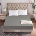 CRAZY WORLD King Size Fitted Terry Cotton Breathable, Stretchable, Waterproof Mattress Cover
