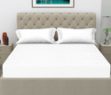 CRAZY WORLD King Size Fitted Terry Cotton Breathable, Stretchable, Waterproof Mattress Cover