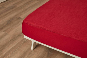 crazy world single size fitted terry cotton breathable stretchable waterproof mattress cover