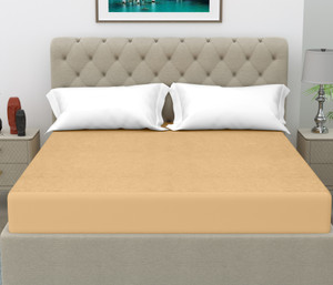 crazy world single size fitted terry cotton breathable stretchable waterproof mattress cover