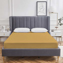 CRAZY WORLD Single Size Fitted Terry Cotton Breathable, Stretchable, Waterproof Mattress Cover