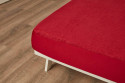 CRAZY WORLD Single Size Fitted Terry Cotton Breathable, Stretchable, Waterproof Mattress Cover