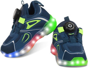 Crazyly Boys Girls Drawstring Sneakers