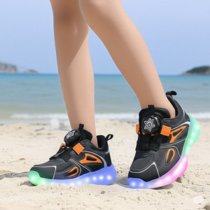 Crazyly Boys Girls Drawstring Sneakers
