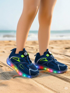 Crazyly Boys Girls Drawstring Sneakers