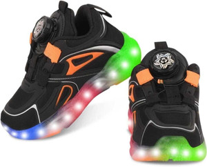 Crazyly Boys Girls Drawstring Sneakers