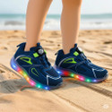 Crazyly Boys Girls Drawstring Sneakers
