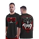 crazymonk Berserk Anime Oversized T-Shirt
