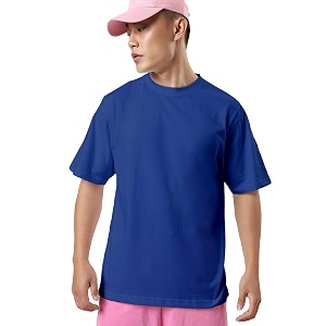 crazymonk Oversized Baggy Fit Drop Shoulder Half