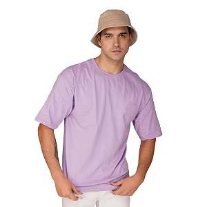 crazymonk Oversized Baggy Fit Drop Shoulder Half