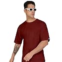 crazymonk Oversized Baggy Fit Drop Shoulder Half