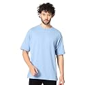 crazymonk Oversized Baggy Fit Drop Shoulder Half