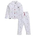 Kids Regular Fit Cotton Printed Night Suit for Baby Boys