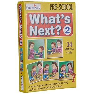 CRE0686 Whats Next - 2 Card Game