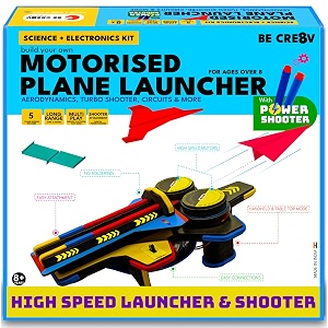 Be Cre8v Motorized Plane Launcher Power