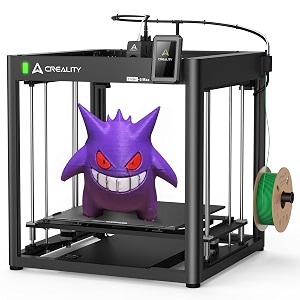creality ender-5 max 3d printer 400x400x400mm large build volume 700mms high-speed printing 36-point auto leveling lan multi-device control professional fdm 3d printing