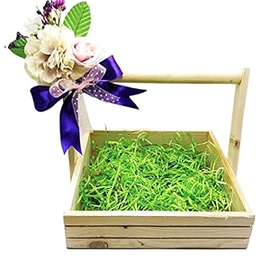 cream amp purple combination in mdf wood hamper basket for gifting