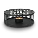 Creano Teapot Warmer Made of Stainless Steel with Tea Light Holder - Tea Warmer Suitable for All Teapots - Stable Does not Rattle