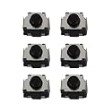 Create idea 6PCS L R Button Micro Switches Left Right Tactile Bumper Button Press Microswitches Compatible with Switch 2DS 3DS XL Joystick Controller Replacement Parts [Video Game]