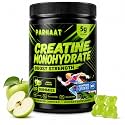 NSF Certified Creatine Gummy - Creatine Monohydrate Gummies 5g for Men & Women - Boost Focus,Strength, and Endurance, Vegan, Gluten-Free, Non-GMO, 2.5 Gram Creatine per Gummy (Apple 90 ct)