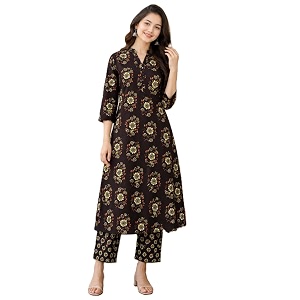 CREATION YOU Womens Pure Cotton Floral