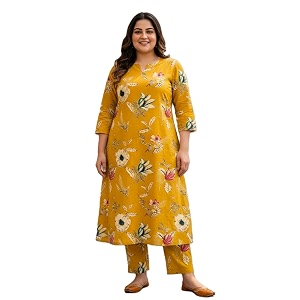 CREATION YOU Women Plus Size Cotton