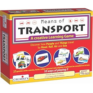 creatives means of transport learning game for kids age 4 educational toys vehicle classification card game road rail air sea learning preschool activity toys early learning educational game