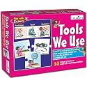 Creative's Tool We Use | Fun with Science | STEM Puzzles | Use of Proper Tools &amp; Match Solutions | Educational for Kids | 14 Three Piece Matching Puzzles for Ages 4 &amp; Up
