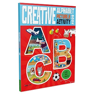 creative alphabets  picture amp activity book explore letters with coloring tracing amp matching  ages 36  a fun way to learn the abcs creatively