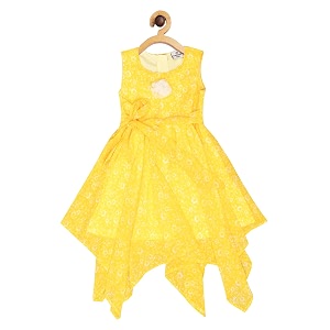 CREATIVE KIDS Floral Print Fit Flare