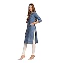Denim Kurtis for Women with Two Side