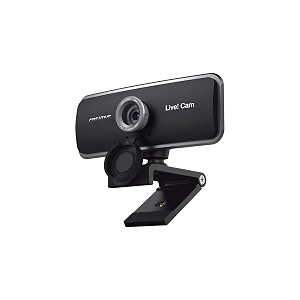 creative live cam sync 1080p full hd wide-angle usb webcam with dual built-in mic privacy lens cap universal tripod mount high-res video calling recording and streaming camera for pc or mac