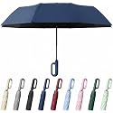 Creative Ring Buckle Windproof Reinforced Umbrella, Automatic Open Close Umbrella, Compact Wind Proof Umbrellas For Rain and Sun Protection, 10 Ribs & Steel Alloy Frame