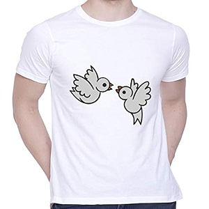 CreativiT Graphic Printed T-Shirt for Unisex Love