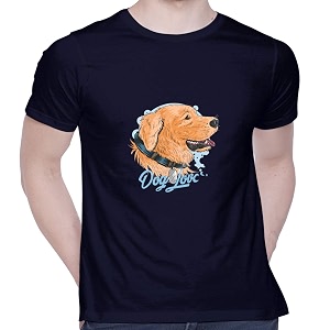 CreativiT Graphic Printed T-Shirt for Unisex Dog
