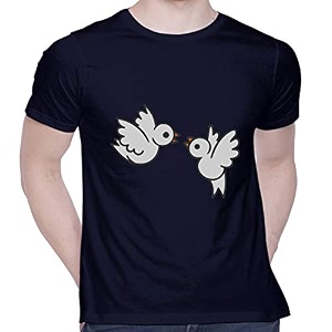 CreativiT Graphic Printed T-Shirt for Unisex Love