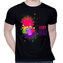 CreativiT Graphic Printed T-Shirt for Unisex Happy