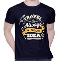 CreativiT Graphic Printed T-Shirt for Unisex Travel