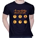 CreativiT Graphic Printed T-Shirt for Unisex Yoga