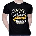 CreativiT Graphic Printed T-Shirt for Unisex Travel